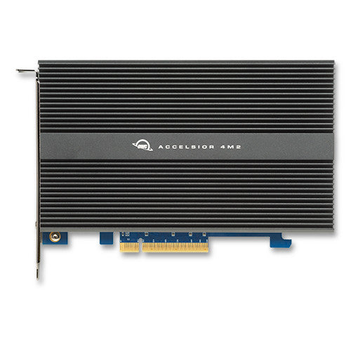 OWC Accelsior 4M2 PCIe M.2 NVMe SSD Adapter Card OWC Accelsior 4M2 PCIe M.2 NVMe SSD Adapter Card